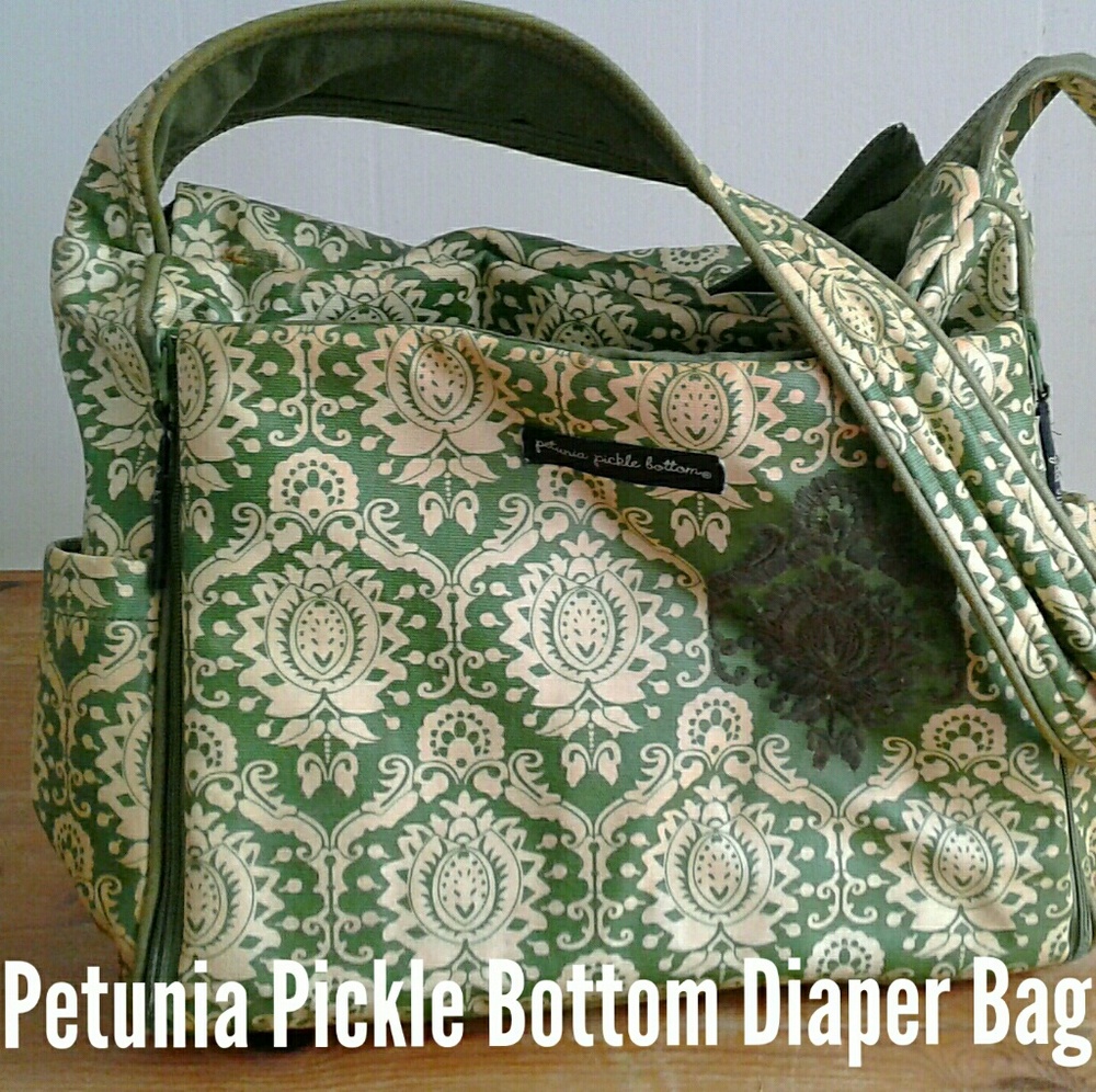Petunia Pickle Bottom Diaper Bag- Green